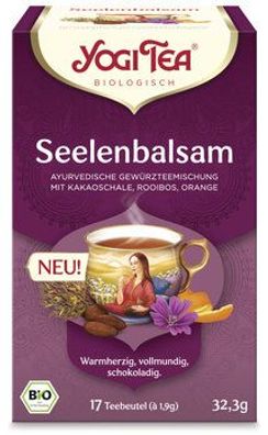 Yogi Tea®, Yogi Tea GmbH Yogi Tea® Seelenbalsam Bio 17x1,9g