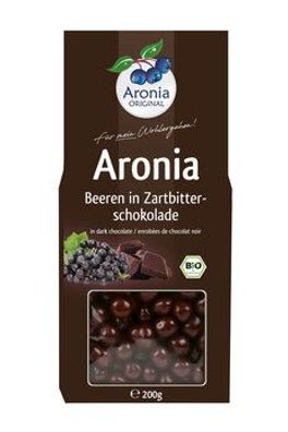 Aronia Original 3x Bio Aroniabeeren in Zartbitterschokolade 200g 200g