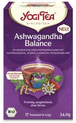 Yogi Tea®, Yogi Tea GmbH Yogi Tea® Ashwagandha Bio 17x2,0g