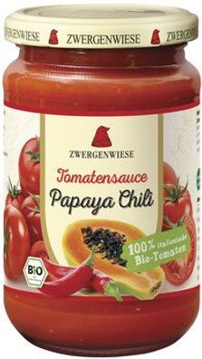 Zwergenwiese 6x Tomatensauce Papaya-Chili 340ml