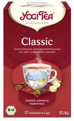 Yogi Tea®, Yogi Tea GmbH Yogi Tea® Classic, Bio - Gewürztee mit Zimt, Kardamom ...