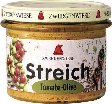 Zwergenwiese 6x Tomate-Olive Streich 180g