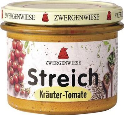 Zwergenwiese 6x Kräuter Tomate Streich 180g