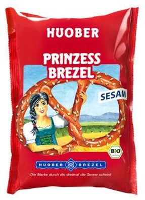 HUOBER BREZEL Prinzess Brezel mit Sesam 125g