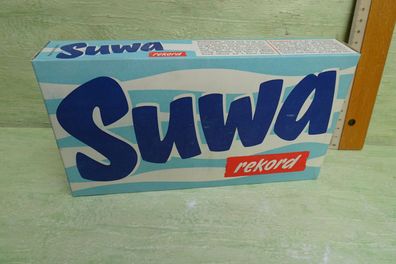 Suwa-weiß-record DM1,40 350g Sunlicht Waschmittel Sammlerstück Vintage