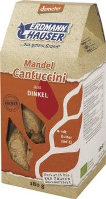 ErdmannHAUSER Getreideprodukte ErdmannHAUSER demeter Dinkel-Mandel-Cantuccini 180g
