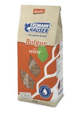 ErdmannHAUSER Getreideprodukte 3x demeter Bulgur aus Gerste 500g