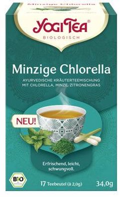 Yogi Tea®, Yogi Tea GmbH Yogi Tea® Minzige Chlorella Bio 17 x 2,0g