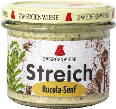 Zwergenwiese 3x Rucola-Senf Streich 180g
