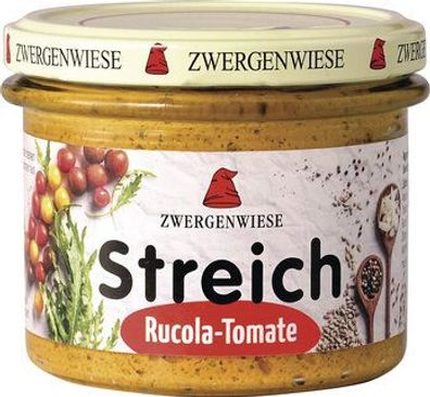 Zwergenwiese Rucola-Tomate Streich 180g