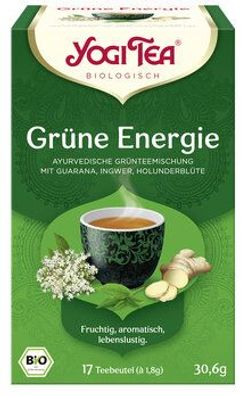 Yogi Tea®, Yogi Tea GmbH Yogi Tea® Grüne Energie Bio 17x1,8g