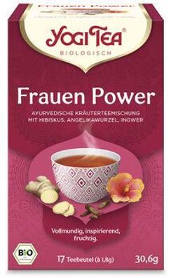 Yogi Tea®, Yogi Tea GmbH Yogi Tea® Frauen Power, Bio - Kräutertee mit Hibiskus, ...