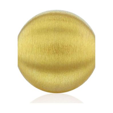 Luna-Pearls - HS1131 - Kugel-Wechselschließe - Edelstahl gelbvergoldet matt