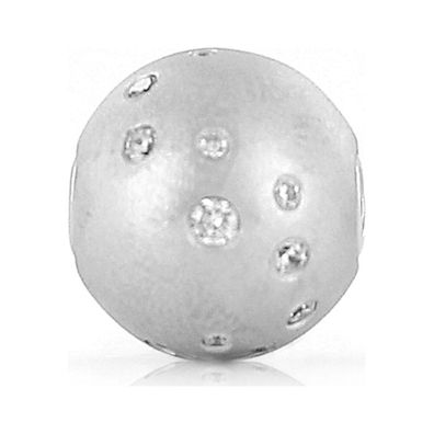 Luna-Pearls - HS1096 - Wechselschließe - 925 Silber rhodiniert - Zirkonia