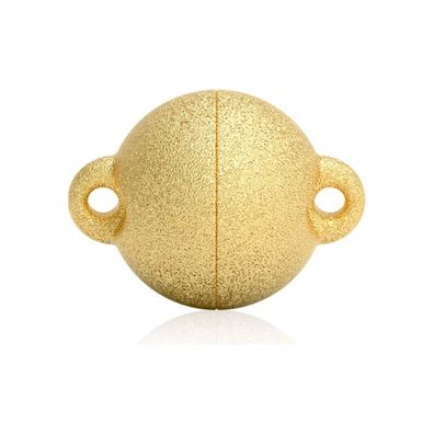 Luna-Pearls - HS1067 - Magnetschließe - 925 Silber gelbvergoldet - Smart-Line