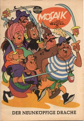 Mosaik Comics Heft Nr 106 von 1965 Hannes Hegen Digedags Original Vintage Sammeln