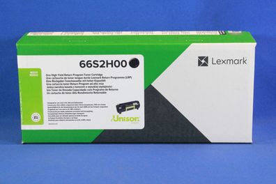 Lexmark 66S2H00 Toner Black -A