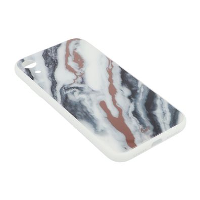 LAUT Mineral Glass M Apple iPhone XR Schutzhülle Smartphone Case Schutz weiß