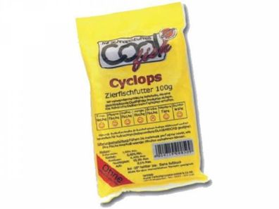 Cool fish Cyclops Fischfutter tiefgekühlt 100 g (Inhalt Paket: 50 Stück)