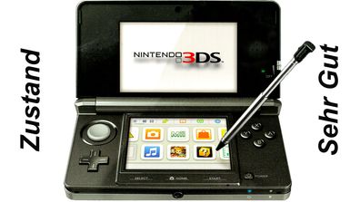 Nintendo 3DS Handheld Cosmos Black Zustand Sehr Gut