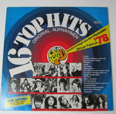 16 Top Hits / Januar - Februar 1978