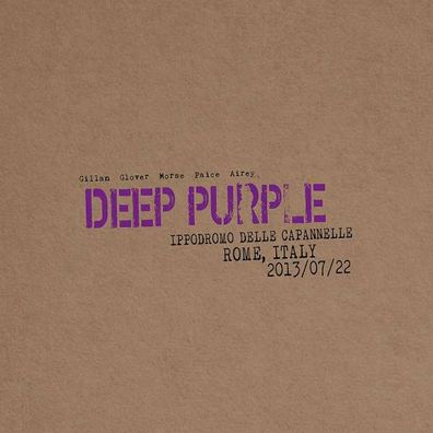 Deep Purple: Live In Rome 2013 (Limited Edition) - earMUSIC - (CD / Titel: H-P)