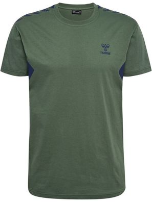 HUMMEL Staltic Cotton T-Shirt Duck Green NEU