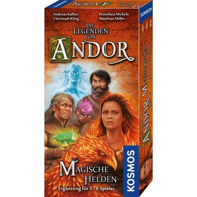 Die Legenden von Andor - Magische Helden (Ergänzung für 5-6 Spieler)