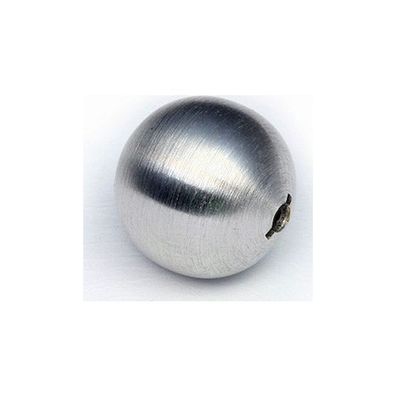 Luna-Pearls - WS30 - Bajonettschließe - 585 Weißgold mattiert - 11mm