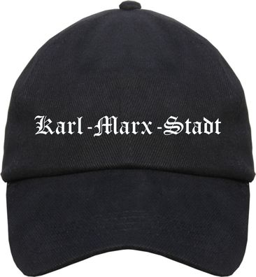 Karl-Marx-Stadt Cappy - Altdeutsch bedruckt - Schirmmütze Cap - Größe: ...