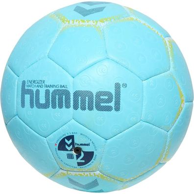 HUMMEL Energizer Handball sehr guter Trainingsball Hellblau Gr. 2 NEU