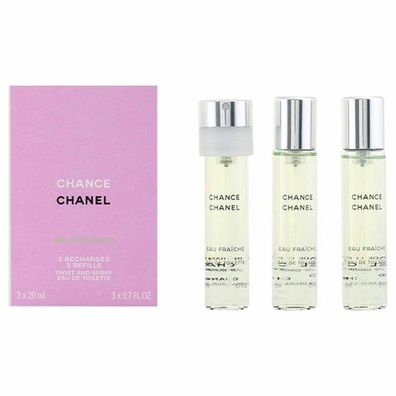 Chanel Chance Eau Fraiche Nachfüllungen 3 x 20ml