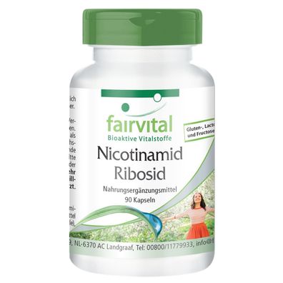Nicotinamid Ribosid - 90 kapseln - vegan - fairvital