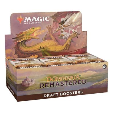 Magic the Gathering Dominaria Remastered Draft-Booster Display (36) englisch