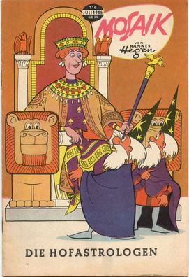 Mosaik Comics Heft Nr 116 von 1966 Hannes Hegen Digedags Original Vintage Sammeln