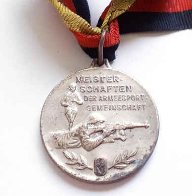 DDR Medaille Meisterschaften der Armeesportgemeinschaft