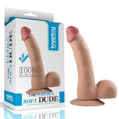Dildo fleischfarbener realistisch aussehender Penis 20 cm