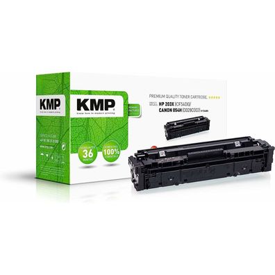 KMP H-T246BX schwarz Toner ersetzt HP 203X; Canon 054H(CF540X; 3028C002)