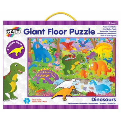 Großes Bodenpuzzle - Dinosaurier