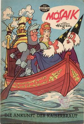Mosaik Comics Heft Nr 117 von 1966 Hannes Hegen Digedags Original Vintage Sammeln
