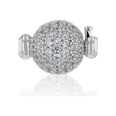 Luna-Pearls - 606.0990 - Schmuckschließe - 925 Silber rhodiniert - Zirkonia