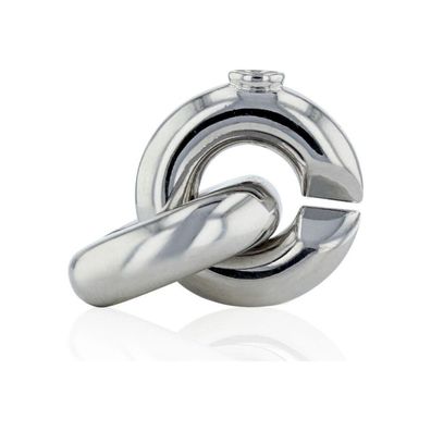 Luna-Pearls - 606.0946 - Ringschließe - 925 Silber rhodiniert - 16mm