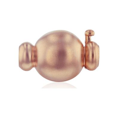 Luna-Pearls - 607.0337 - Kugel-Schließe - 925 Silber rosévergoldet