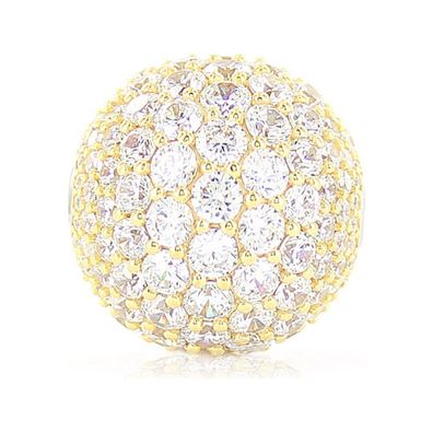 Luna-Pearls - 656.0834 - Kugel-Wechselschließe - 925 Silber gelbvergoldet