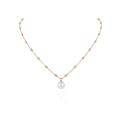 Luna-Pearls - 216.0756 - Collier - 750 Rotgold - Akoya-Zuchtperle - 45cm