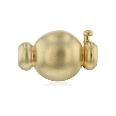 Luna-Pearls - 607.0336 - Kugel-Schließe - 925 Silber gelbvergoldet