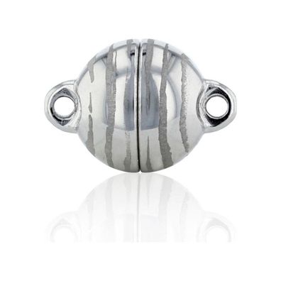 Luna-Pearls - HS1457 - Magnetschließe - 925 Silber rhodiniert - Smart-Line