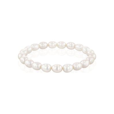 Luna-Pearls - HS1449 - Armband - Süßwasser-Zuchtperle