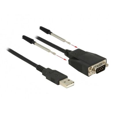 Delock Adap USB 2.0-A St<1xRS-232 St 62958 - DeLOCK 62958 - (PC Zubehoer / Kabel ...
