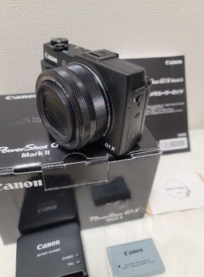 Importierte Canon PowerShot G1 X Mark2 Mark II Japan Digitalkamera getestet und funkt